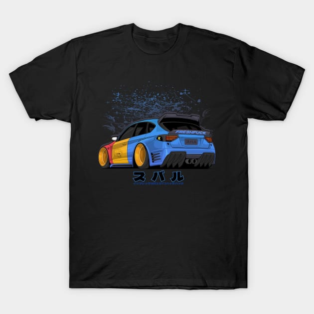 japanese car jdm T-Shirt by Wagum Std